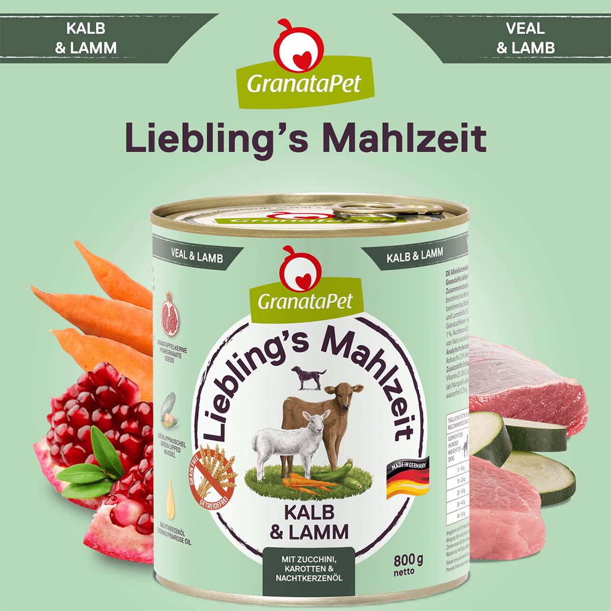 GranataPet Liebling's Mahlzeit Kalb und Lamm kaufen bei ZooRoyal