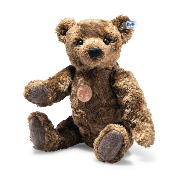 55PB Teddybär, 35 cm, hellbraun