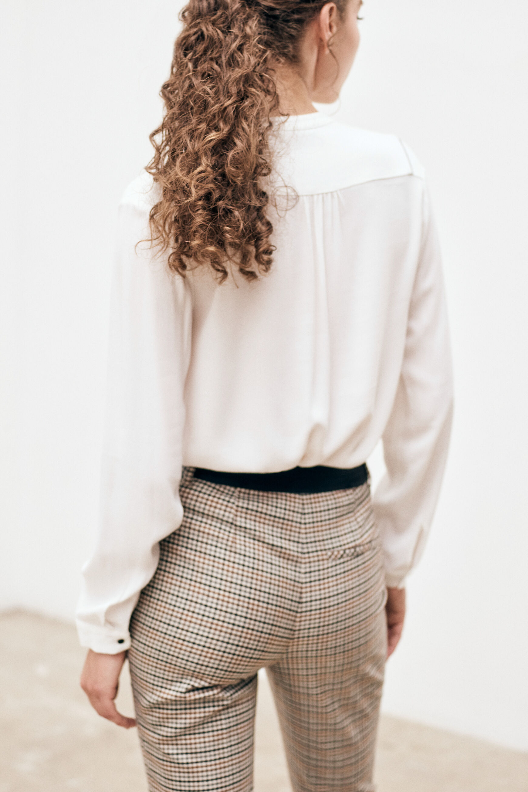 pantalon tino gris fonce femme