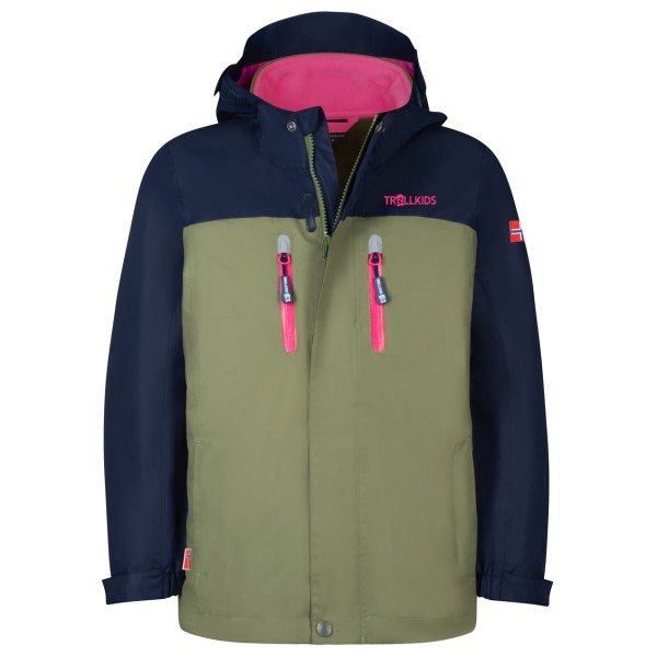 Trollkids - Girl's Bryggen 3in1 Jacket - Doppeljacke