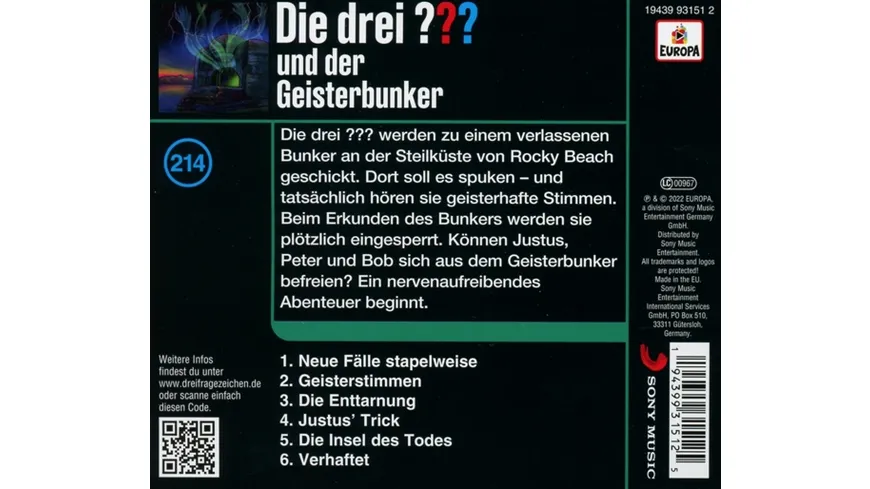 Folge 214: und der Geisterbunker