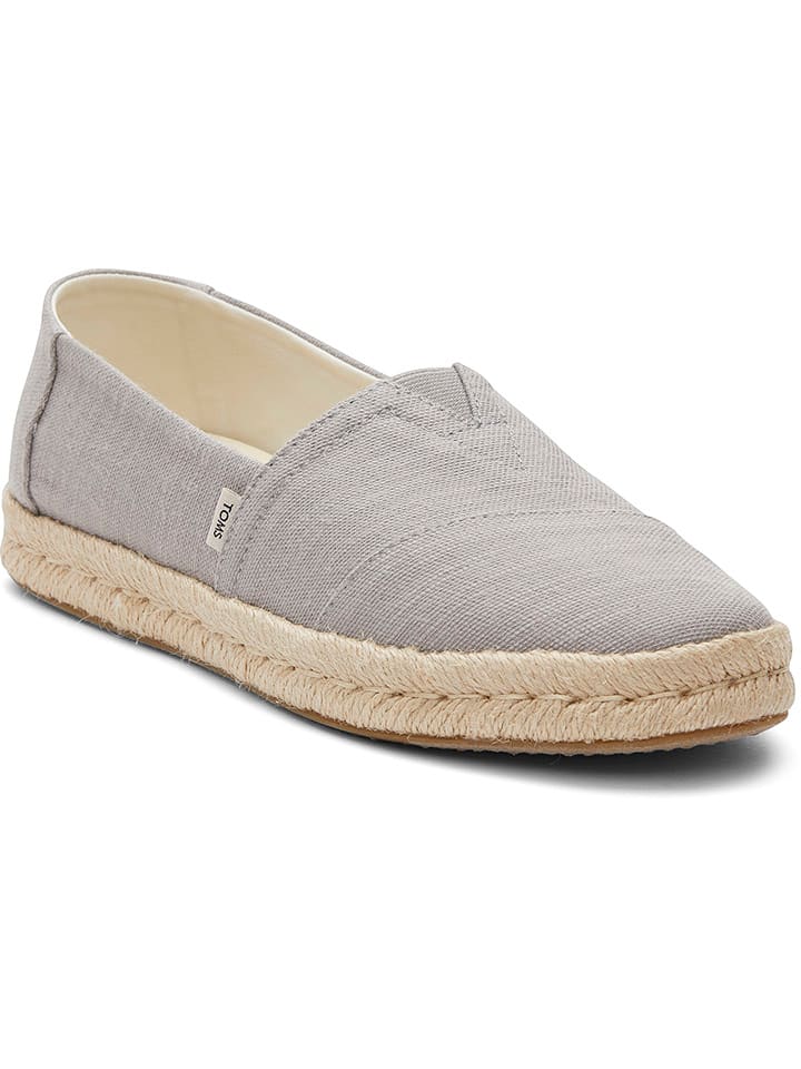TOMS Espadrilles in Grau günstig kaufen
