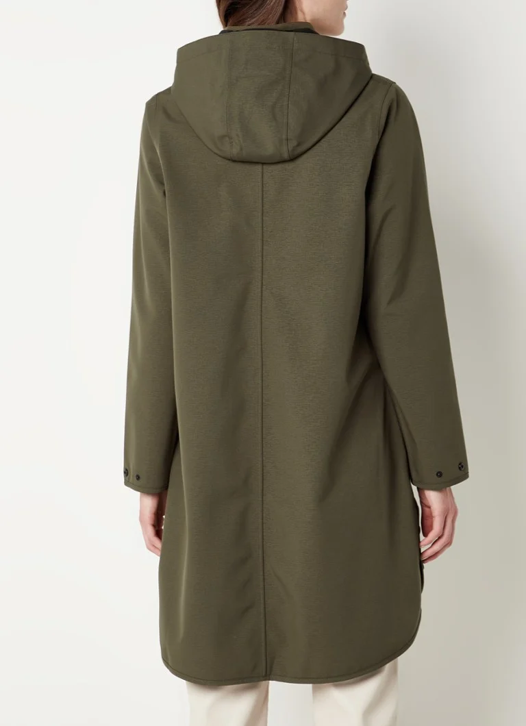 Ilse Jacobsen Softshell lietus jaka ar rāvējslēdzēja kabatām