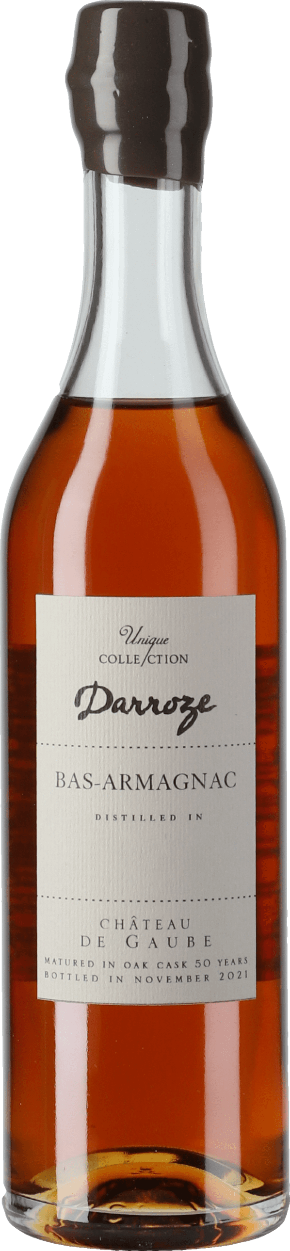 Francis Darroze: Armagnac Chateau de Gaube Bas-Armagnac 1971
