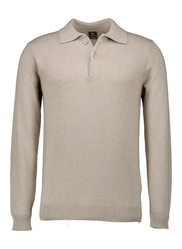 BOGGI MILANO, Pullover, Wolle-Kaschmir, sand