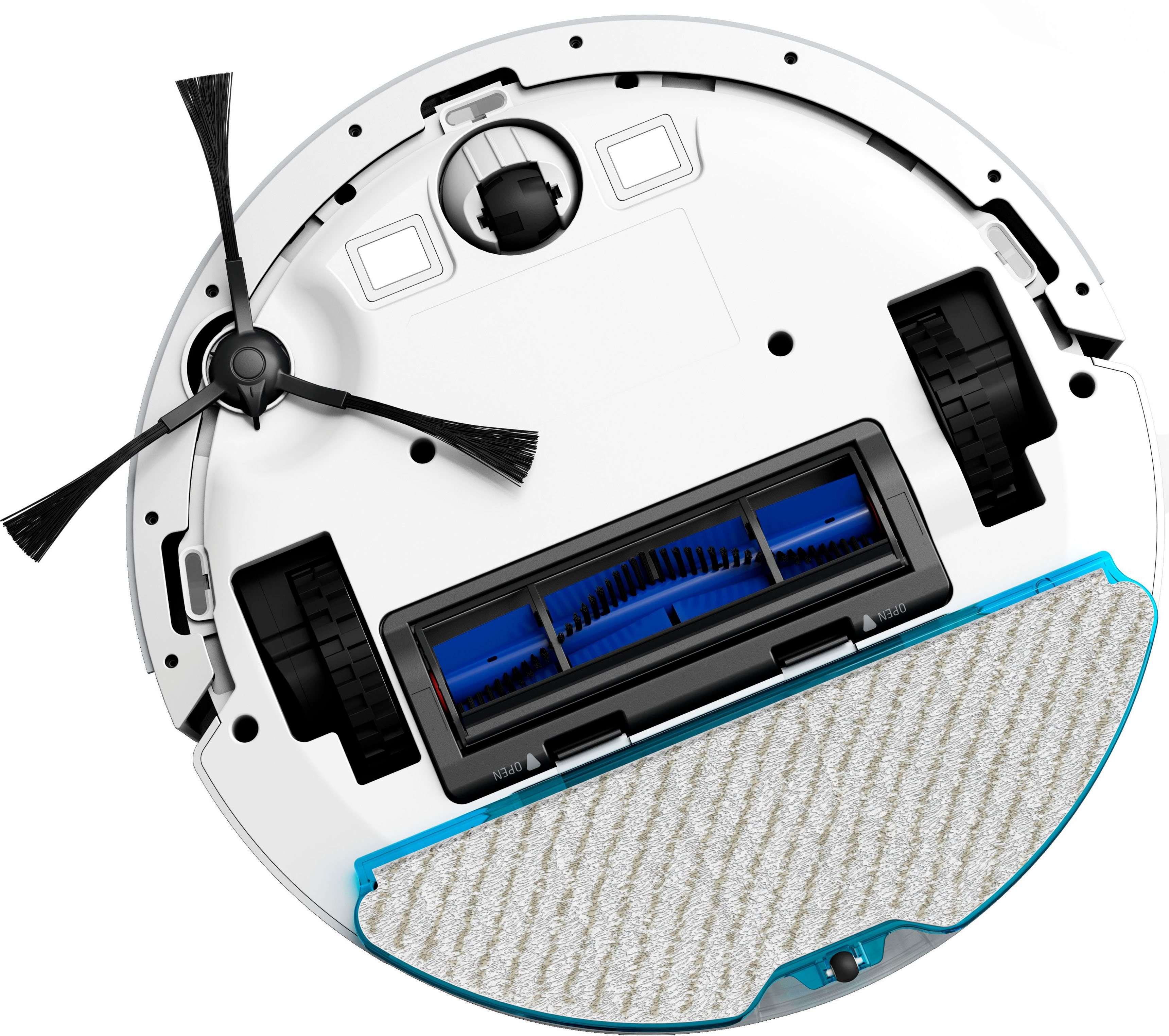 Rowenta Nass-Trocken-Saugroboter RR8587 X-Plorer Serie 75+, Absaugstation, 3 Reinigungsmodi, Laser-Navigation, 0,26L Staubbehälter