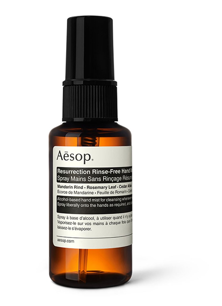 Spray dezinfectant pentru mâini Aesop Resurrection fără clătire