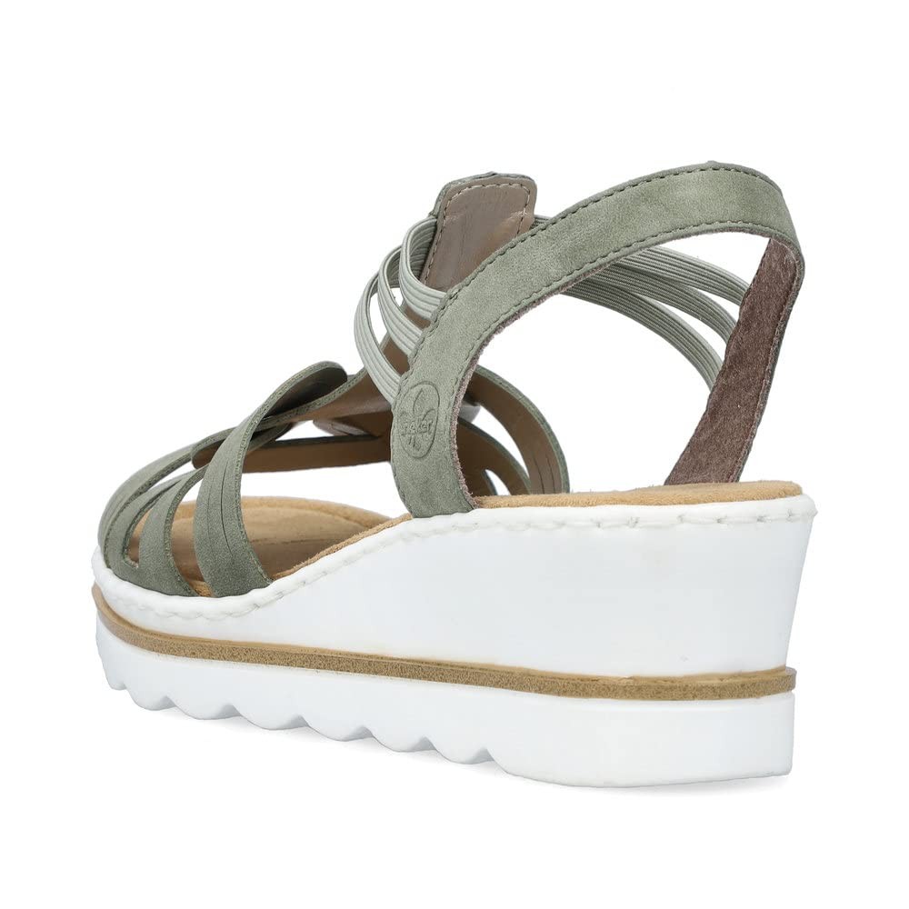 RIEKER Klassische Sandalen grün