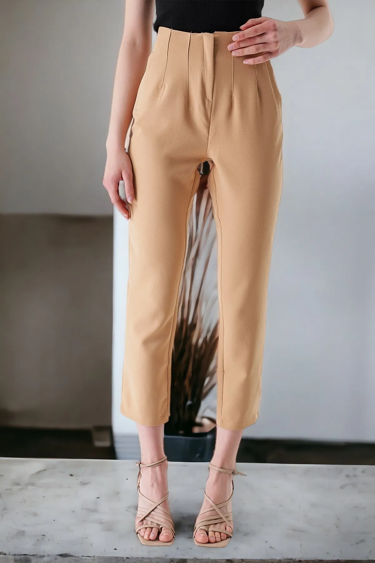 HAKKE  Hose mit hohem Bund und doppeltem Schlag
