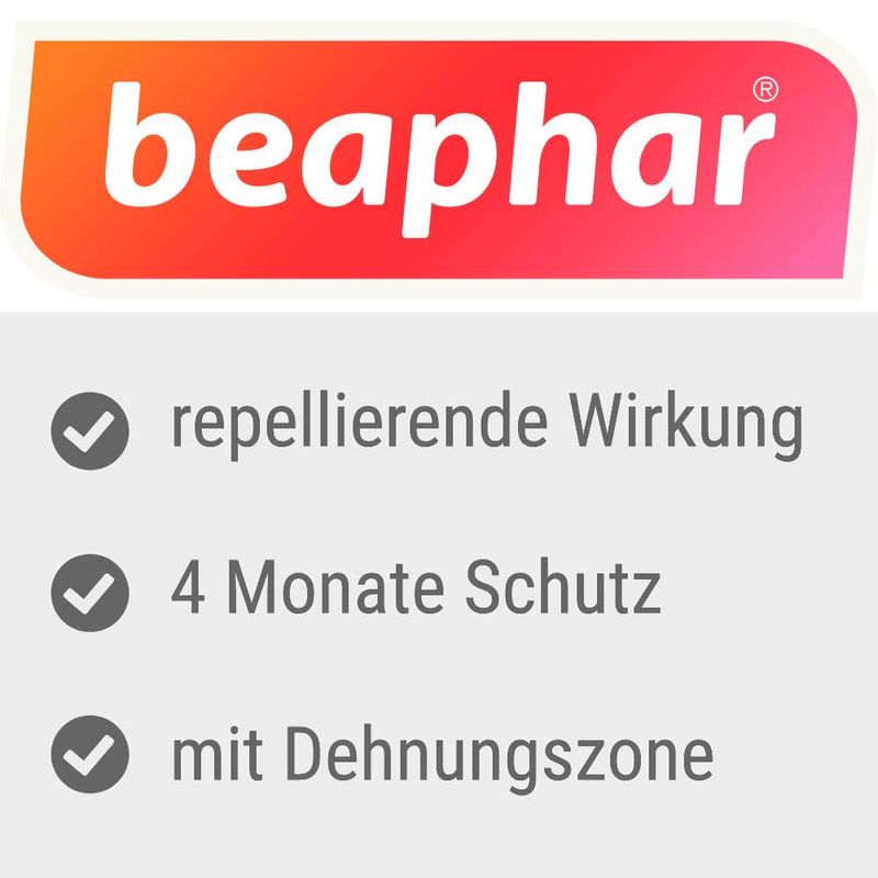 beaphar Zecken- & Flohschutz-Halsband für Katzen