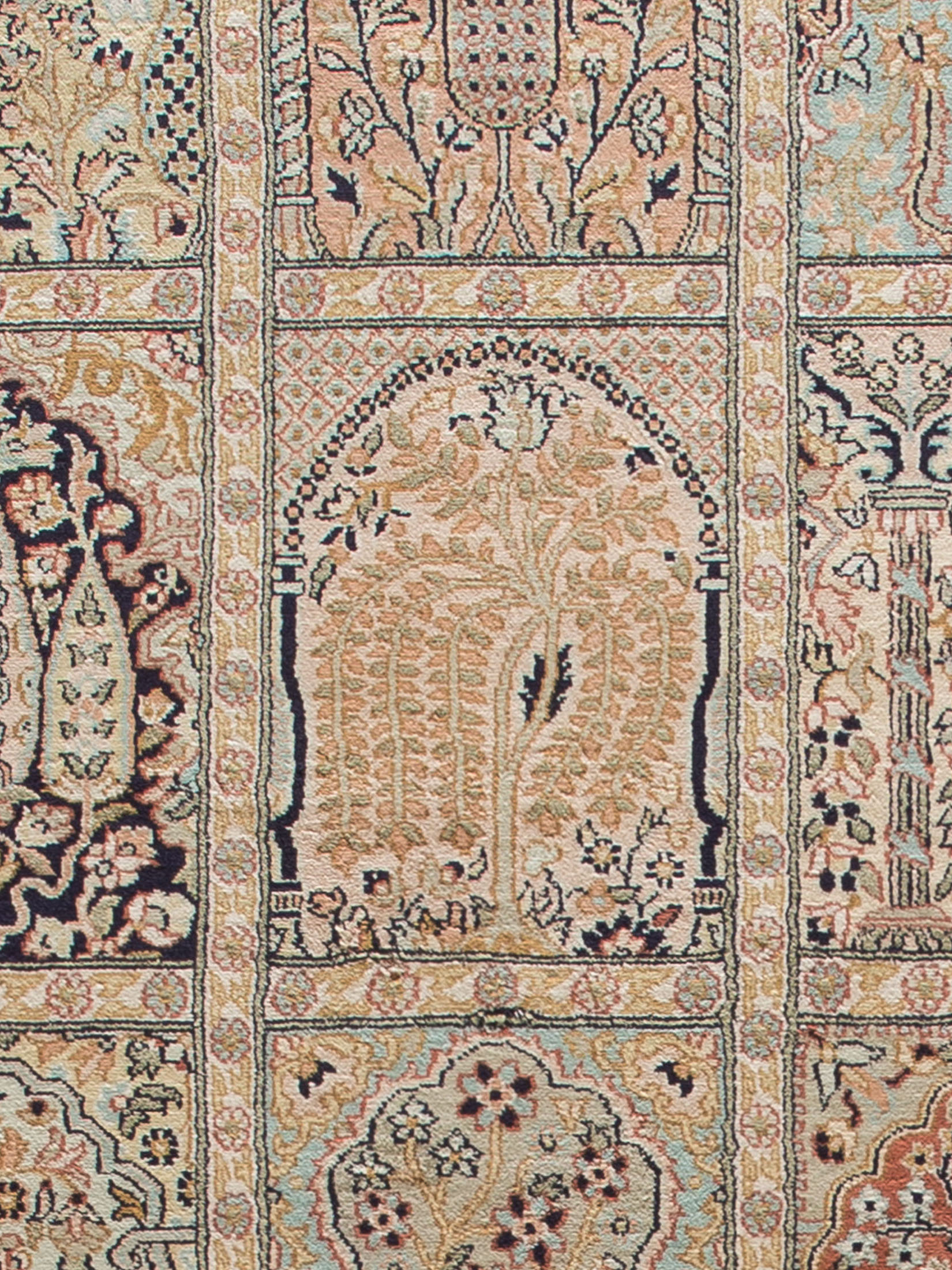 Kaschmir Seide 18/18 ca. 244 x 306 cm, Unikat / Einzelstück