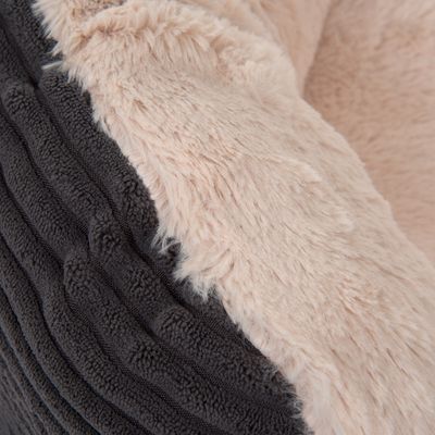 Sparpaket: Kuschelbett Cozy Cord + Fleecedecke Pawty