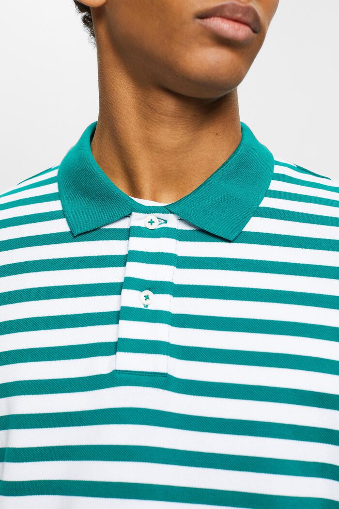 Gestreiftes Slim-Fit-Poloshirt