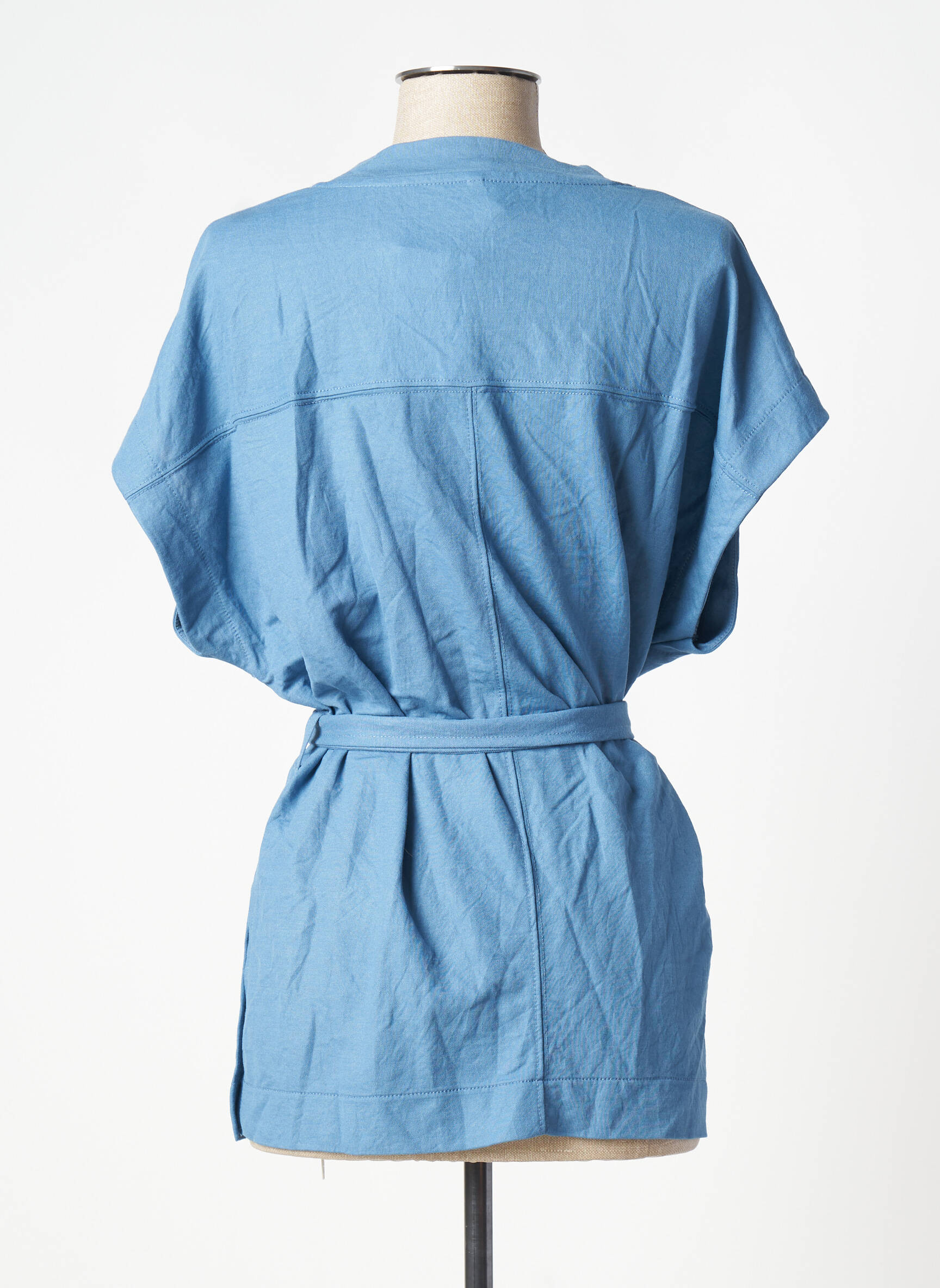 Tiffosi Tuniquemanchecourte Femme couleur bleu
