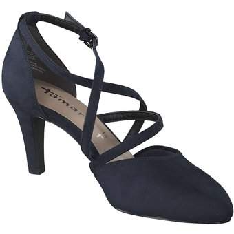 Tamaris Spangenpumps in blau