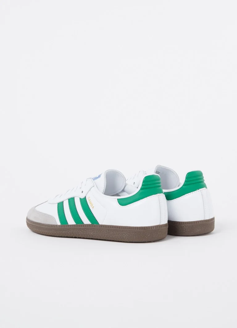 Skórzane buty Adidas Samba OG z ozdobnymi detalami