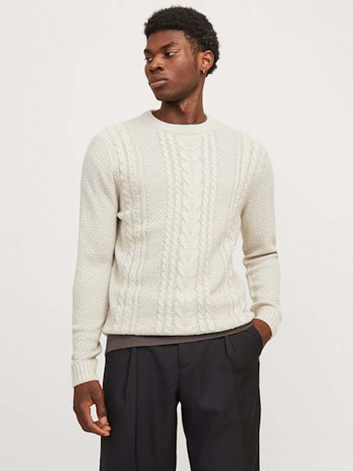 Jack & Jones Pullover in Creme günstig kaufen