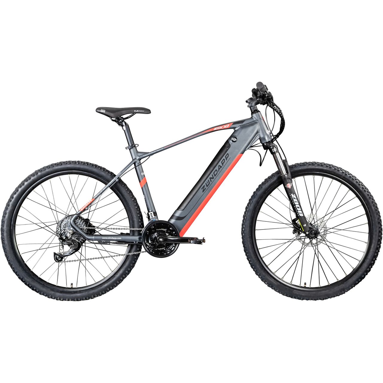 Zündapp Z808 E-Mountainbike für Damen und Herren ab 170 cm E Bike 27