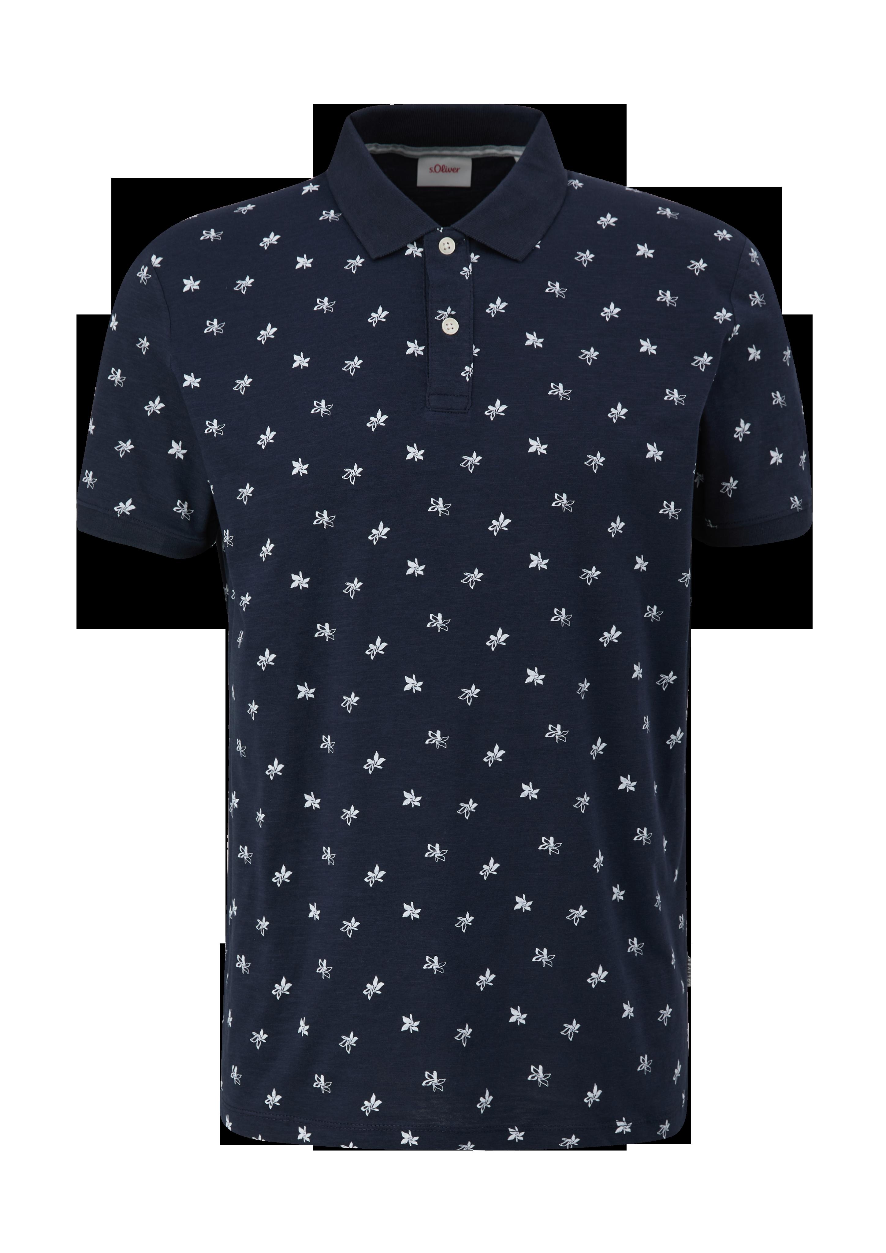 Poloshirt mit Allover-Print  2131471-59A1