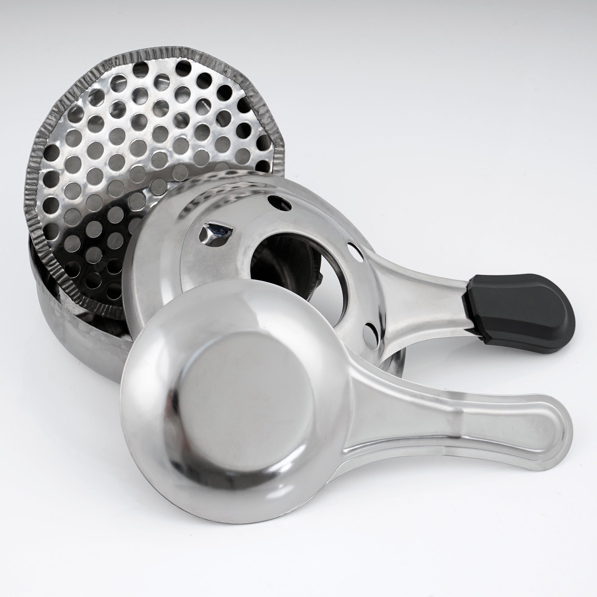 BBQ-Toro Fonduetopf 13-teiliges Gusseisen Fondue Set für 6 Personen, 1 L, preseasoned, Gusseisen (Set, 13-tlg)