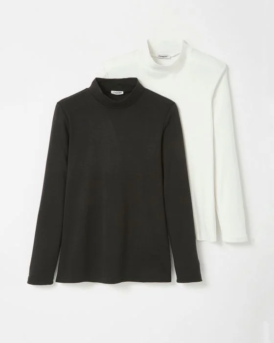 Lot de 2 tee-shirts toucher doux