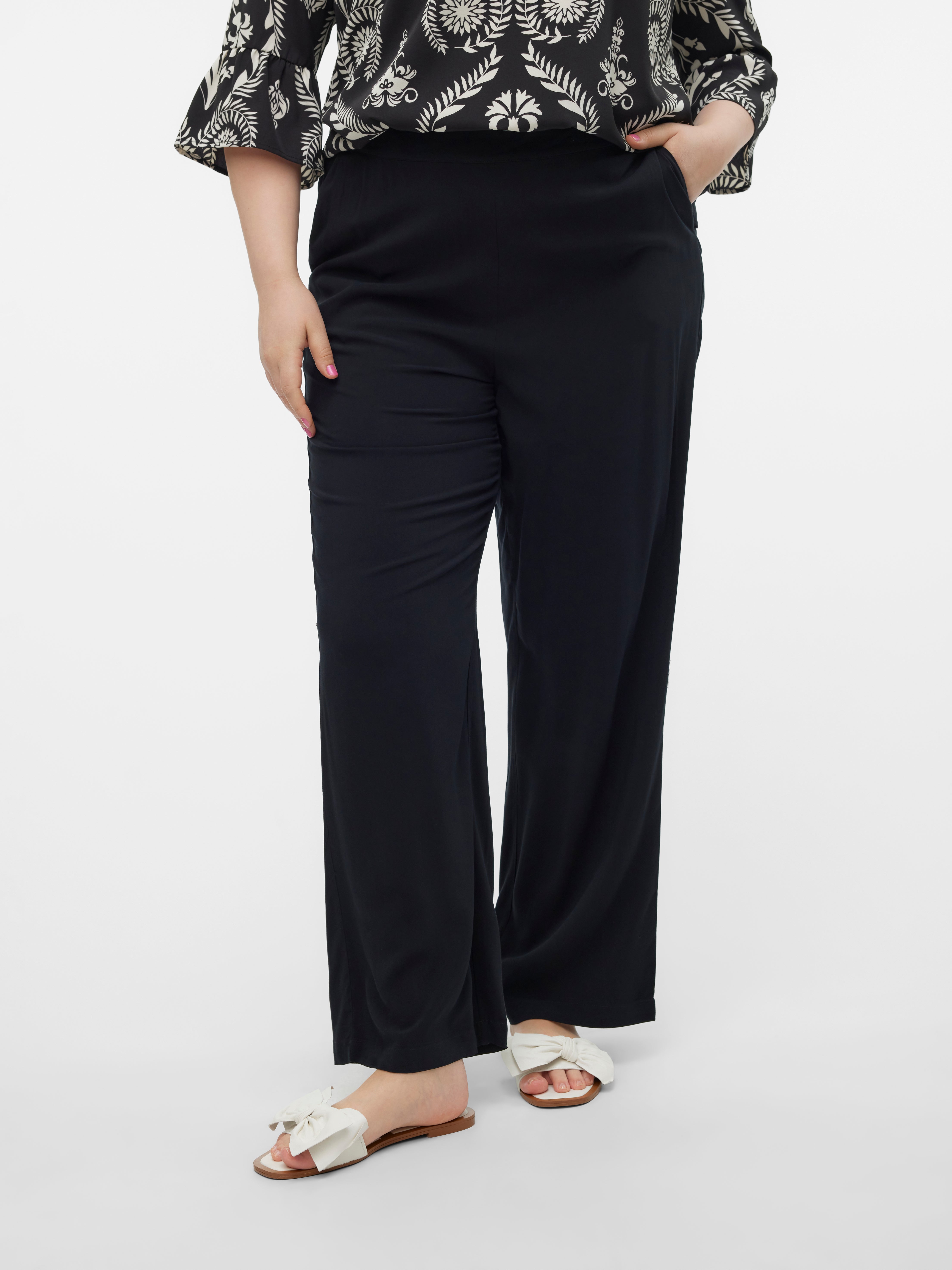 VMCEASY Hohe Taille Hose