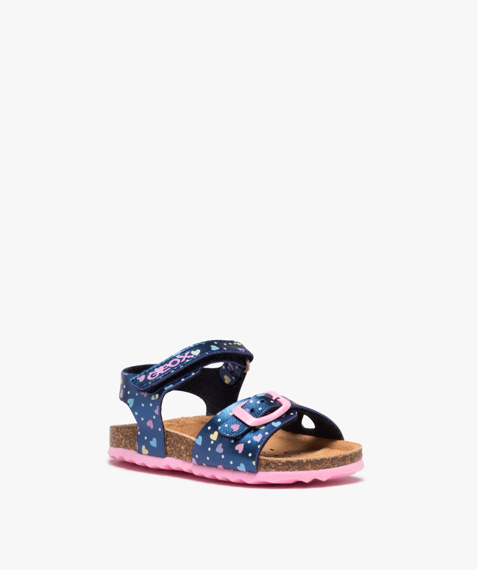 Sandales bébé fille à brides irisées avec motifs - Geox marine | GEMO