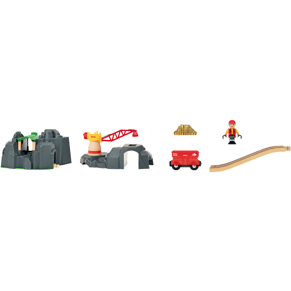 Große Goldmine mit Sound-Tunnel