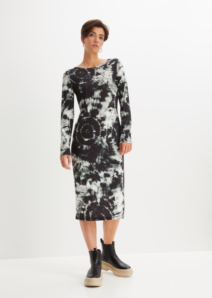 Midi-Shirtkleid