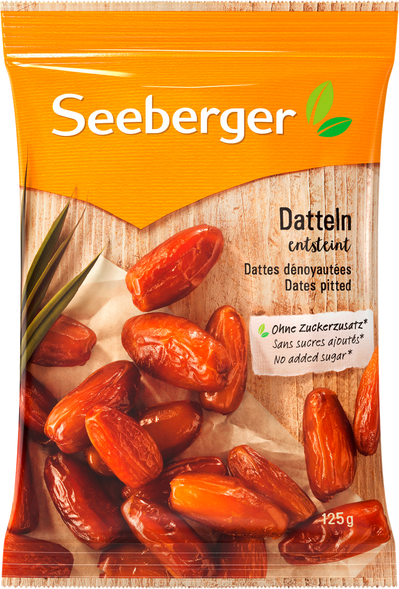 Trockenfrüchte, Datteln entsteint, 125 g