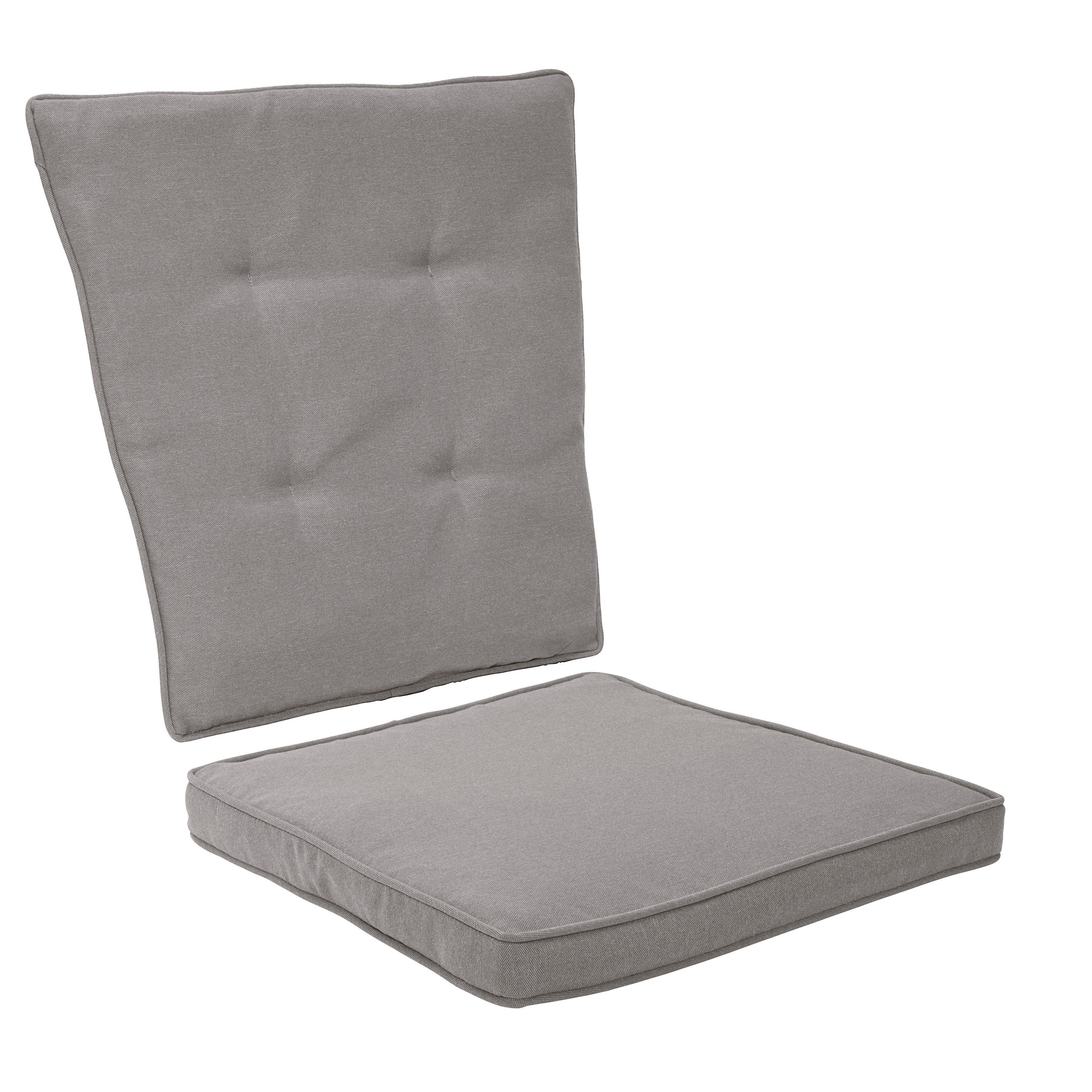 KONIFERA Gartenstuhl Mailand (Set, 2 St), 2er Set, Polyrattan, inkl. Auflage