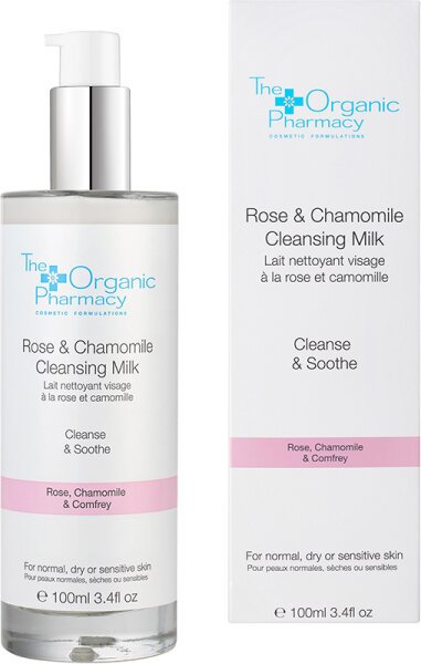 The Organic Pharmacy Rose & Chamomile Cleansing Milk Reinigungsmilch