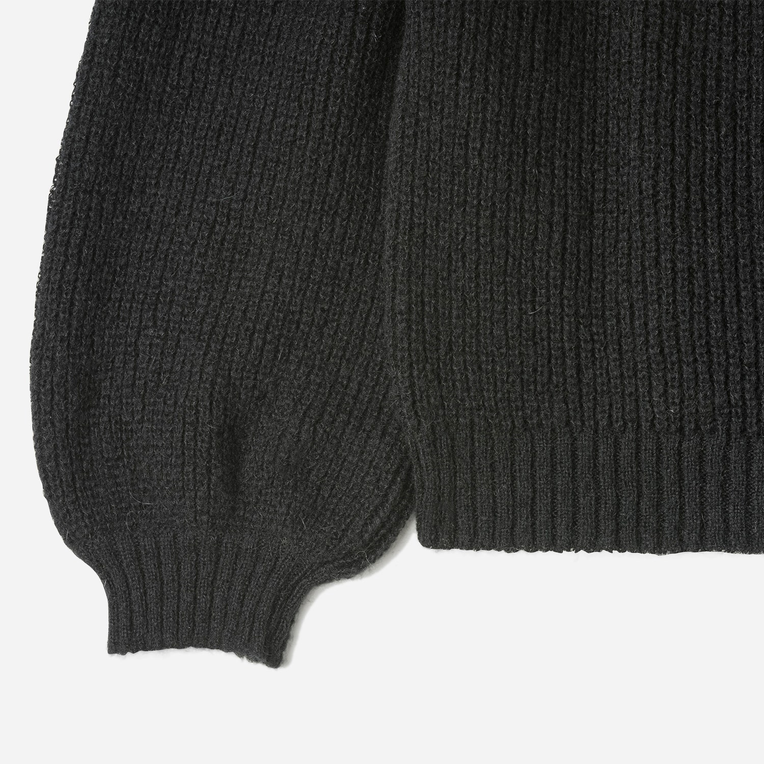 Pull TEXTO noir en tricot fantaisie