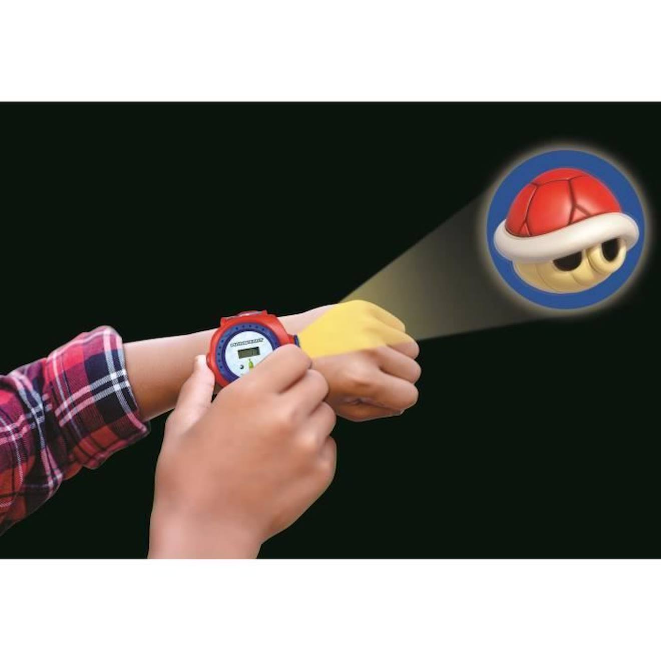 MARIO KART Montre digitale avec projection de 20 images