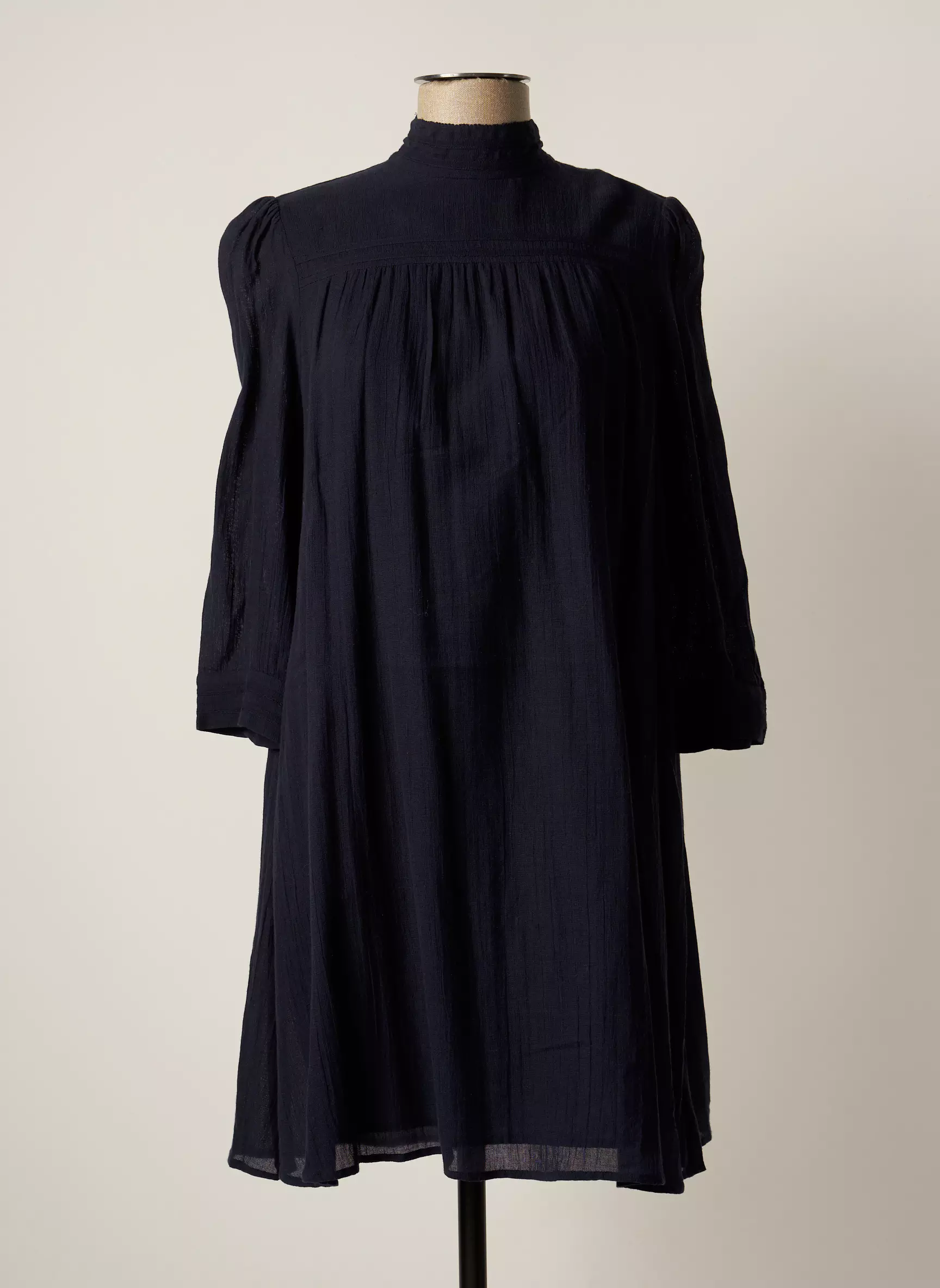 Ba Sh Robes Mi Longues Femme couleur bleu