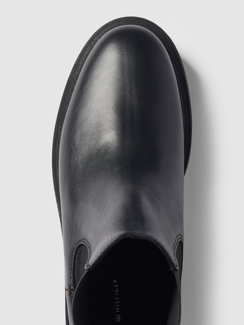 Chelsea Boots mit elastischen Einsätzen Modell 'PREMIUM' in schwarz