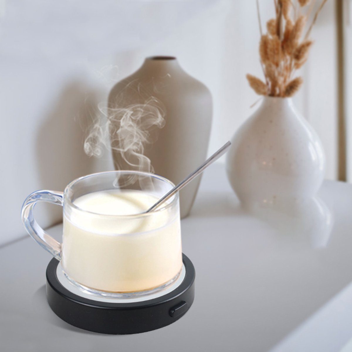 JedBesetzt Tassenwärmer Tassenwärmer Kaffeetassenwärmer Erhitzen von Kaffee Tee Milch