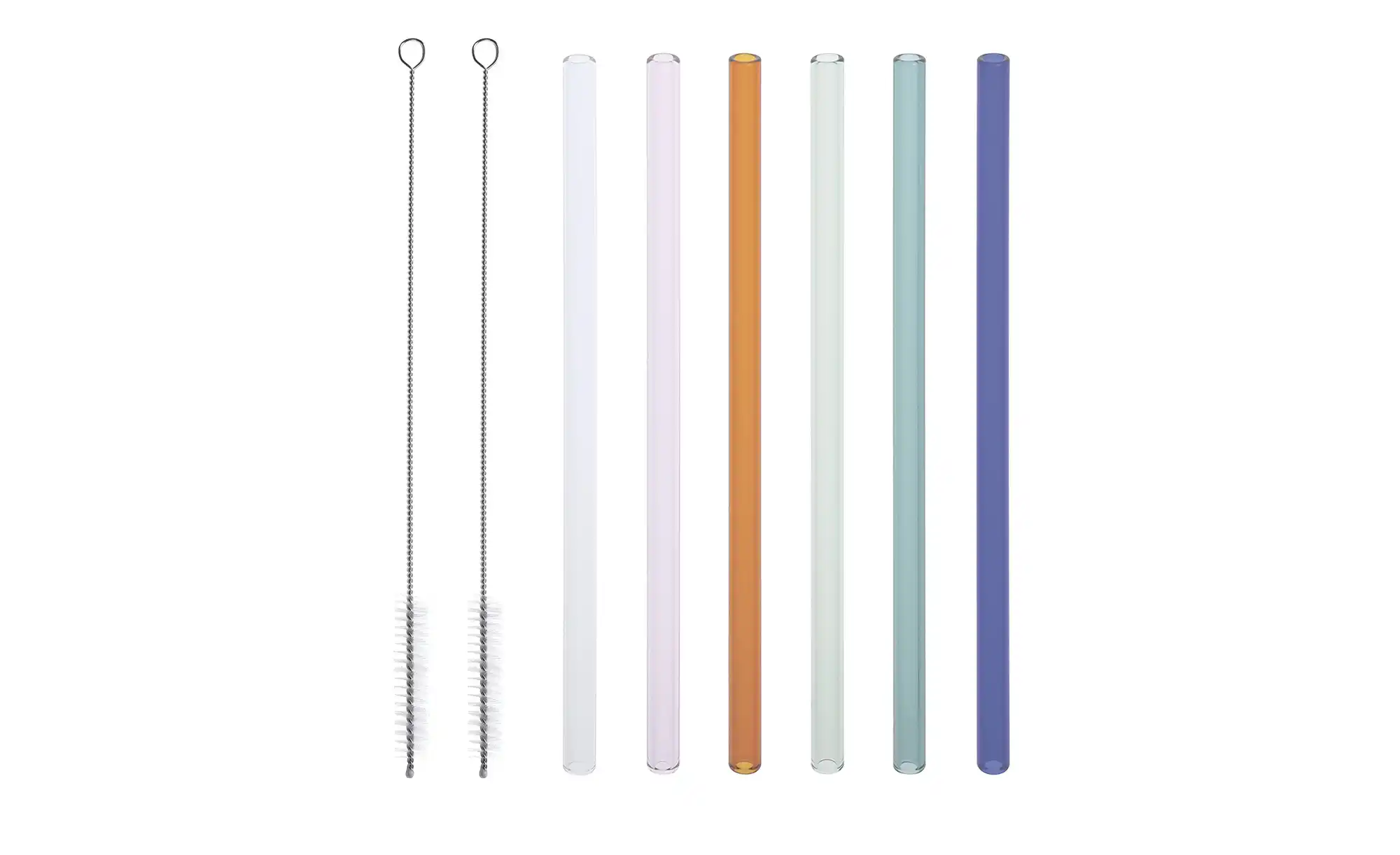 Peill Putzler Glas-Trinkhalm-.Set