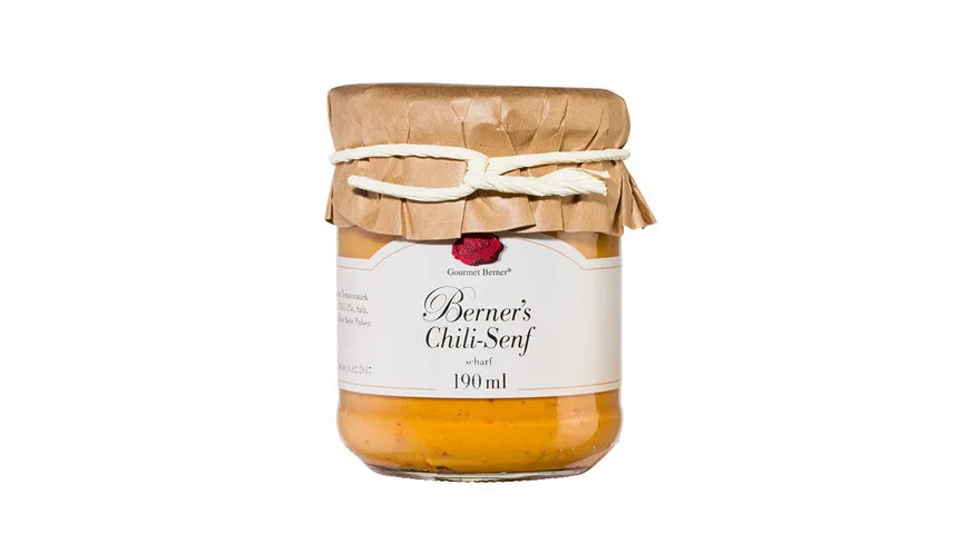 Gourmet Berner Berner's Chili-Senf 190 ml