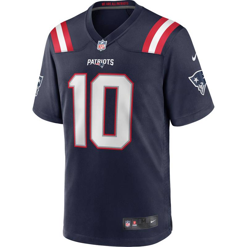 Nike Mac Jones New England Patriots Spielertrikot Herren
