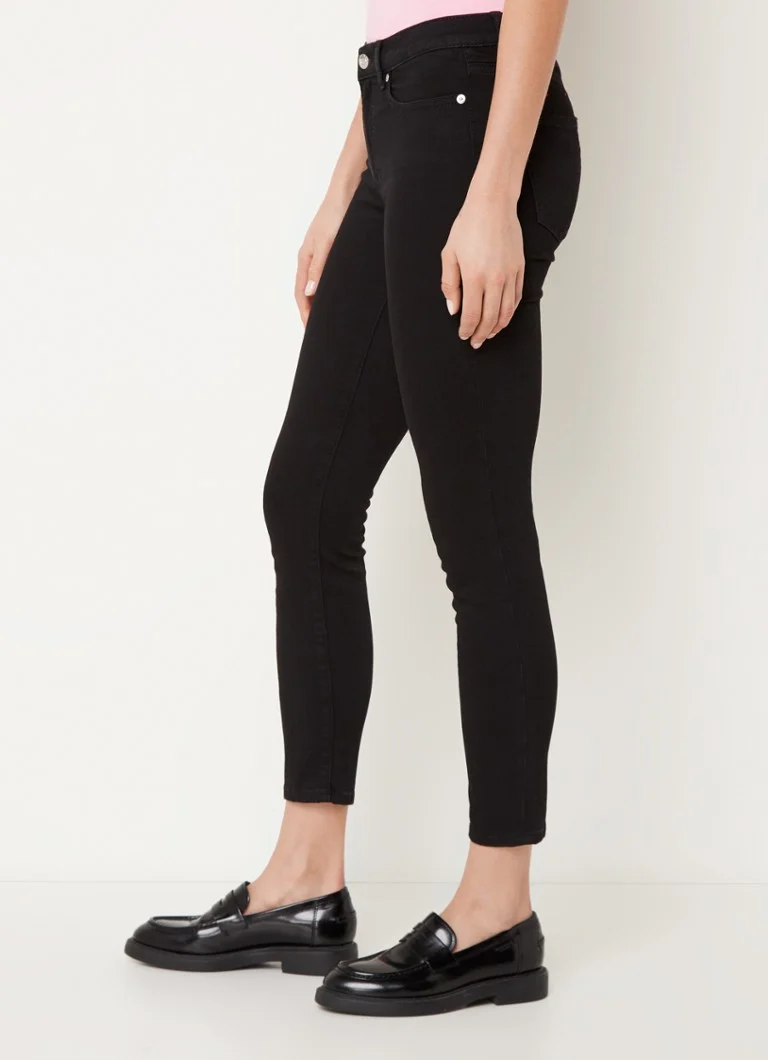 Blugi HUGO BOSS 932 cu talie medie, croială slim, de culoare spălată