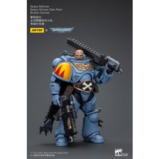 Warhammer 40k Actionfigur 1/18 Space Marines Space Wolves Claw Pack Brother Gunnar 12 cm