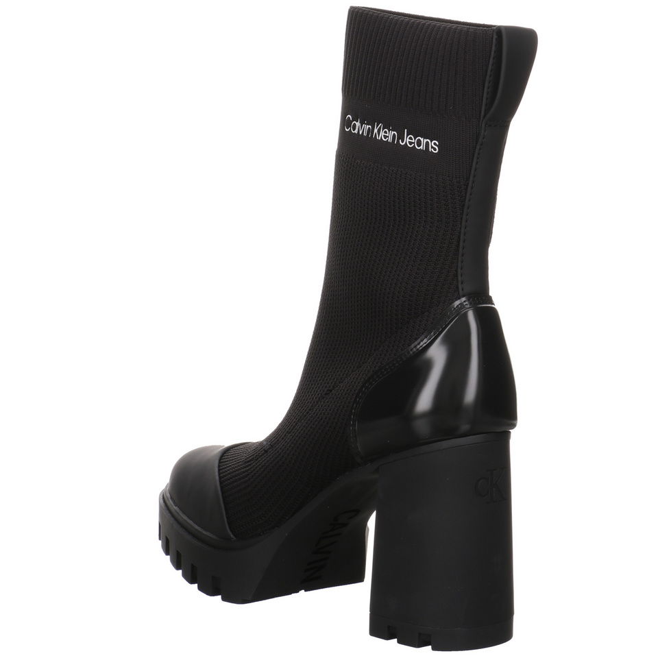Calvin Klein Platform Knit Sock Boots