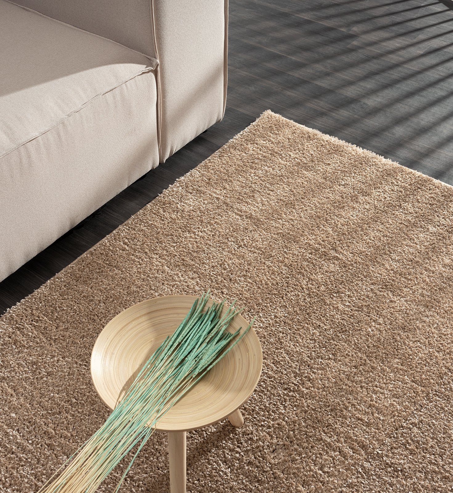 Hochflor-Teppich Renton Moderner Flauschiger Teppich, the carpet, Rechteck, Höhe: 25 mm, Wohnzimmer, Schlafzimmer, Kinderzimmer, besonder weich, waschbar