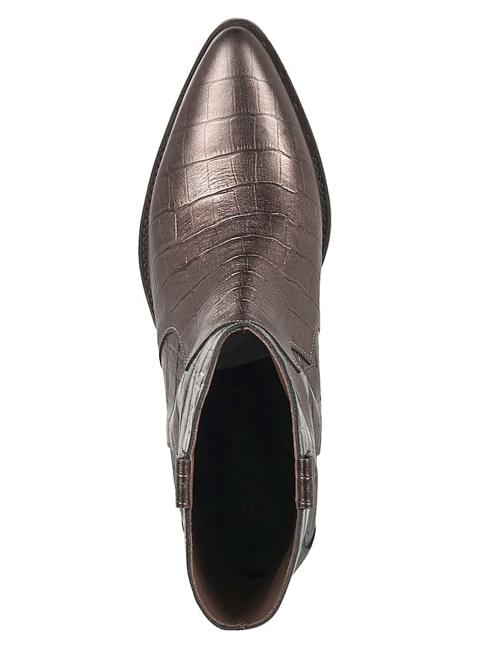 Reken Maar Cowboy Boots in Bronzefarben günstig kaufen 40