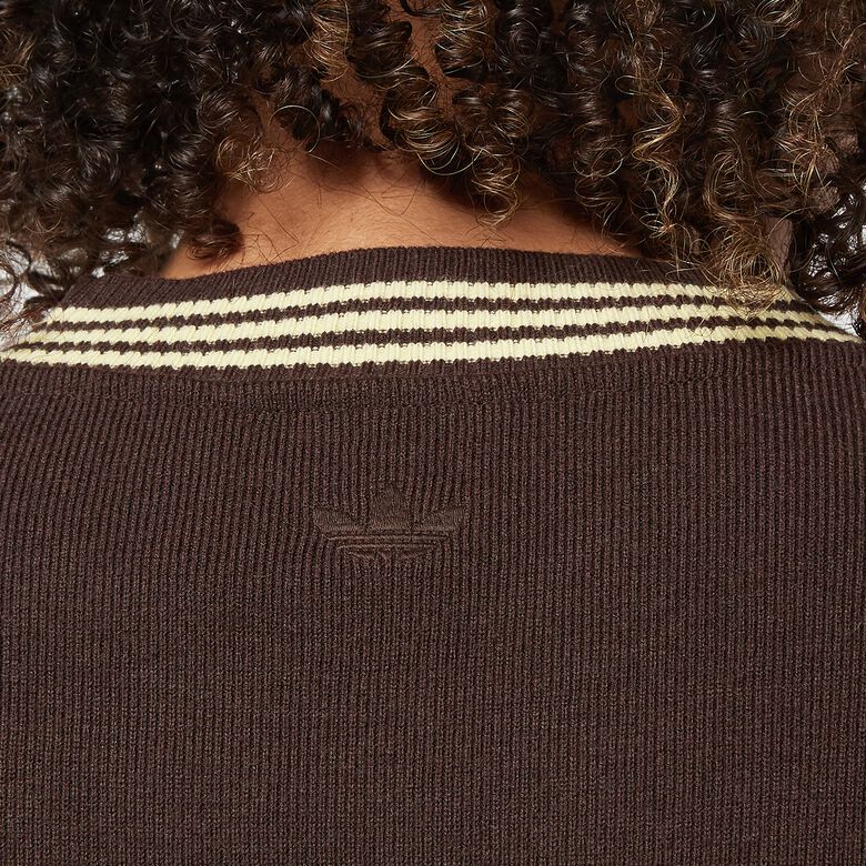 adidas Originals x Wales Bonner Knit Top dark brown