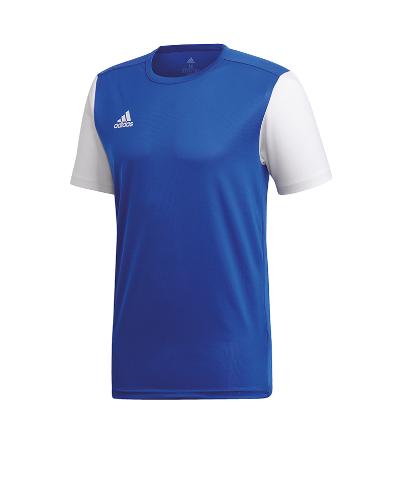 adidas Estro 19 Trikot kurzarm Blau Weiss