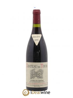 Côtes du Rhône Château des Tours Emmanuel Reynaud  1999 - Lot de 1 Bouteille