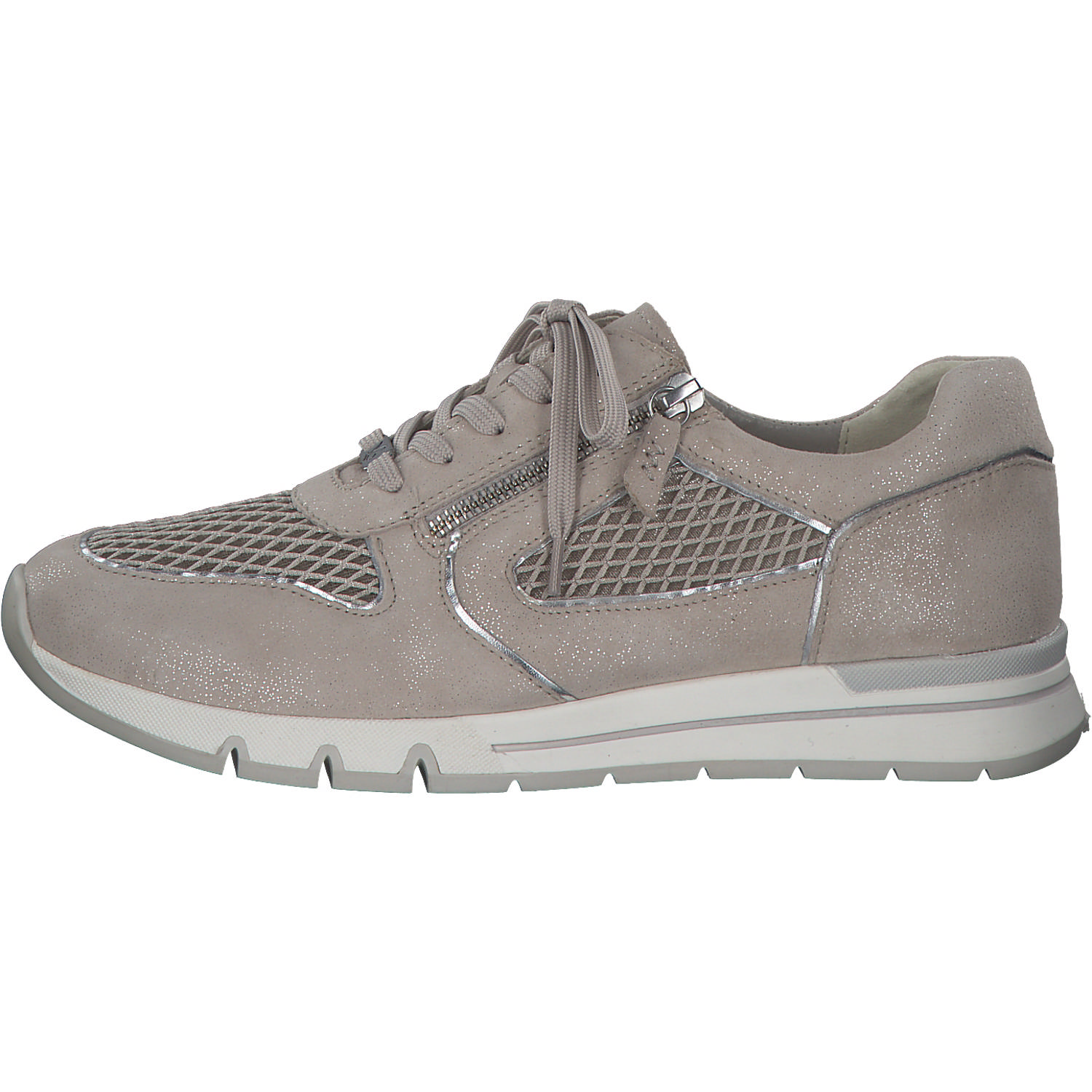 Caprice 23706, Schnürschuhe, Damen, LT GREY COMB
