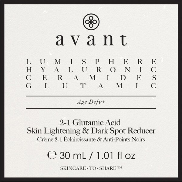 Avant Age Defy+ 2-1 Glutamic Skin Lightening & Dark Spot Reducer Gesichtscreme